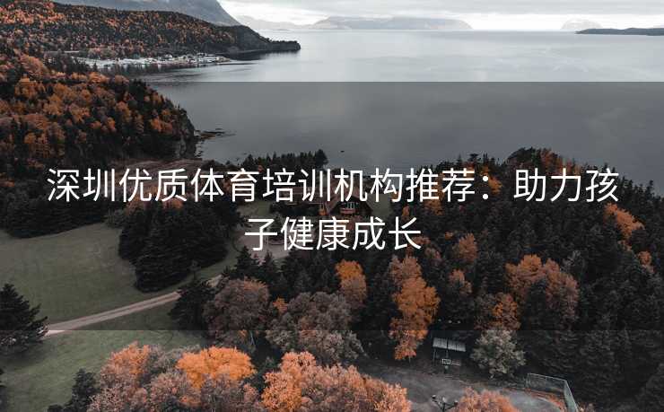 深圳优质体育培训机构推荐：助力孩子健康成长